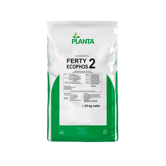 ABONO SOLUBLE FERTY ECOPHOS2 16+4+25+(3 MGO)+ ME, 25KG