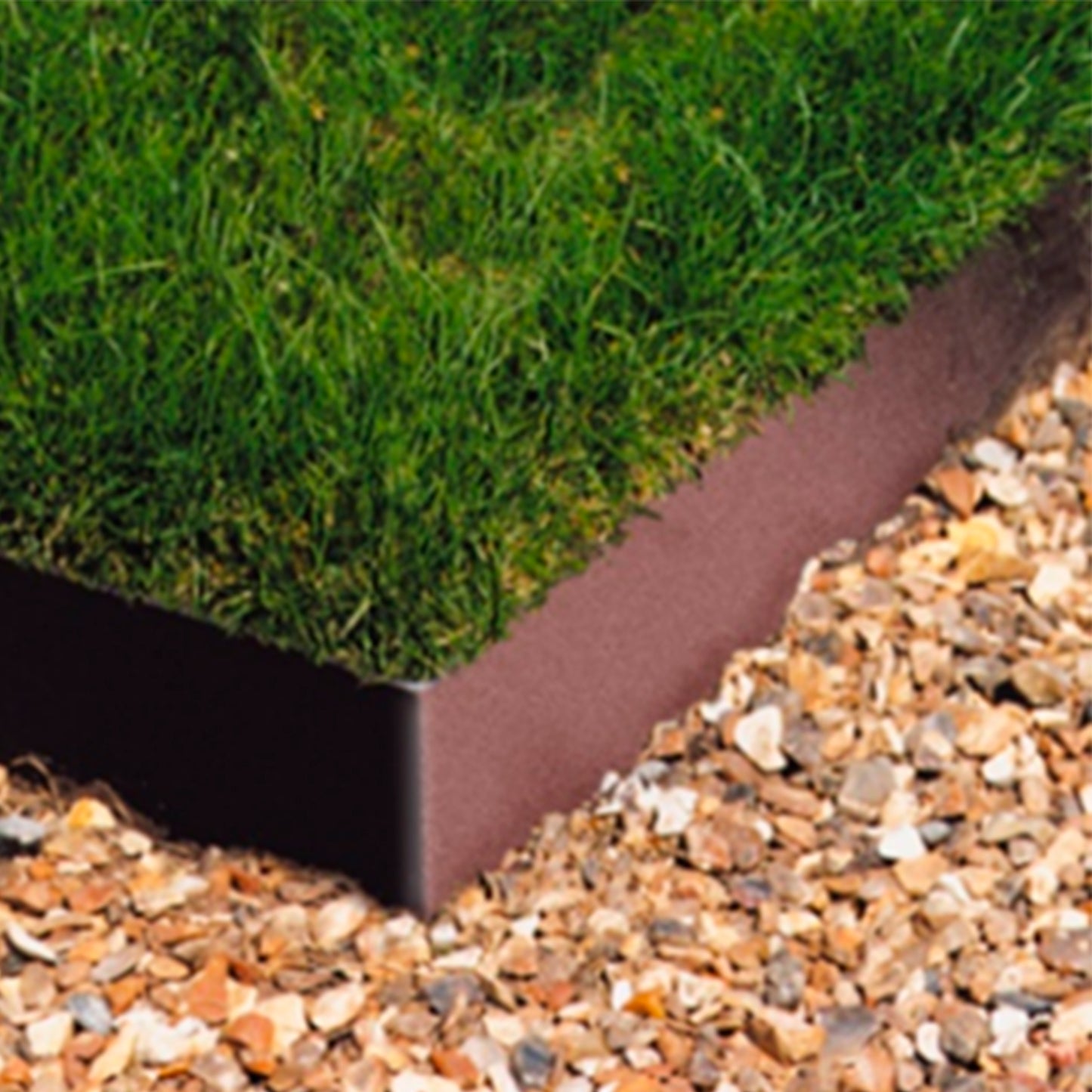 BORDE DE ACERO EVEREDGE CLASSIC C1 | PLACAS 1000X125X1.6 MM. CORTEN