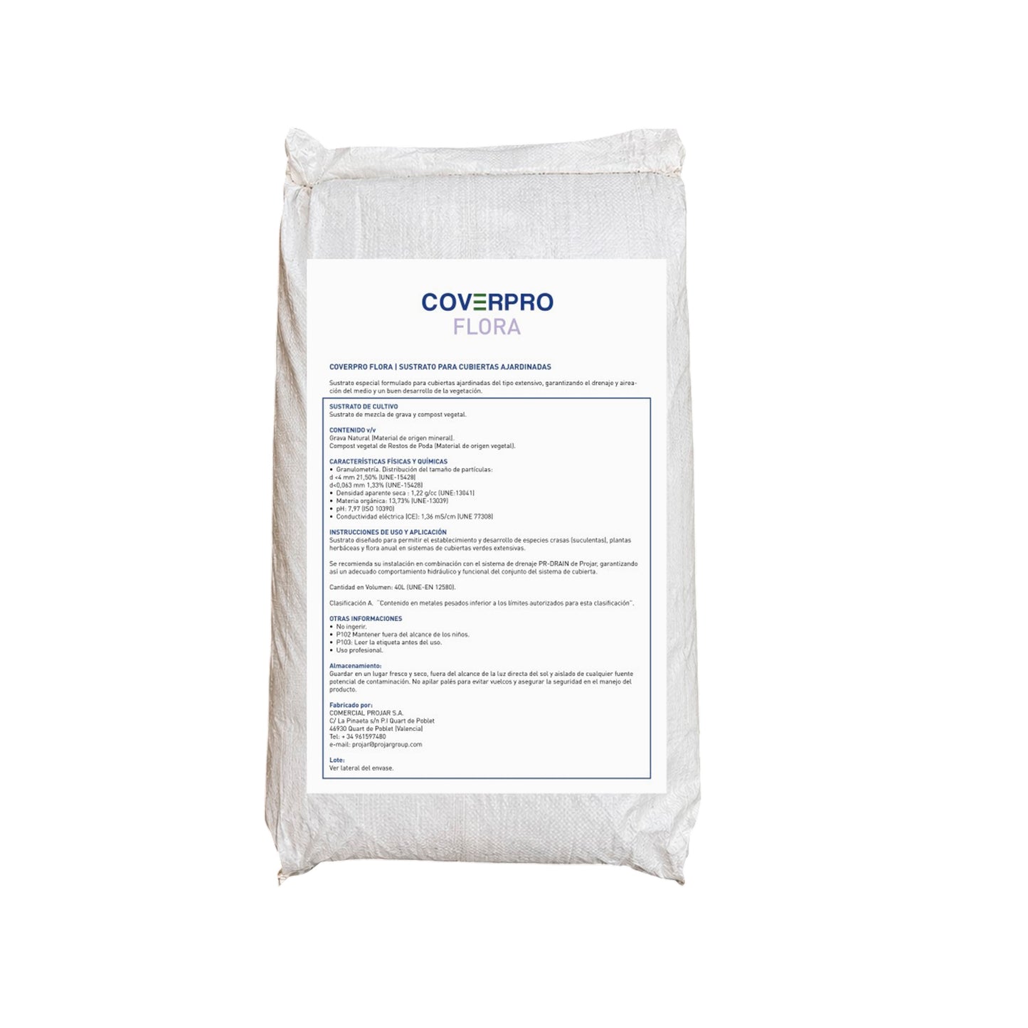 SUSTRATO PROJAR COVERPRO FLORA