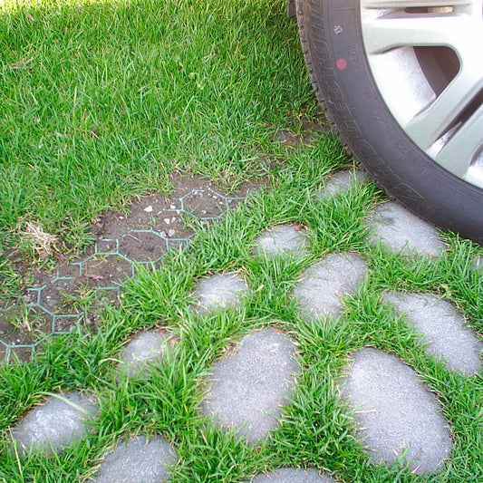 PAVIMENTO PARA CÉSPED PARKING-VERDE SG5. 492X492X39 MM