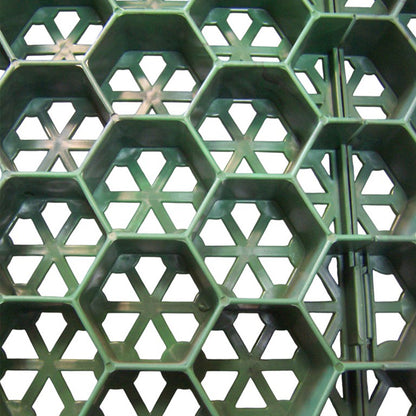 PAVIMENTO PARA CÉSPED PARKING-VERDE SG5. 492X492X39 MM